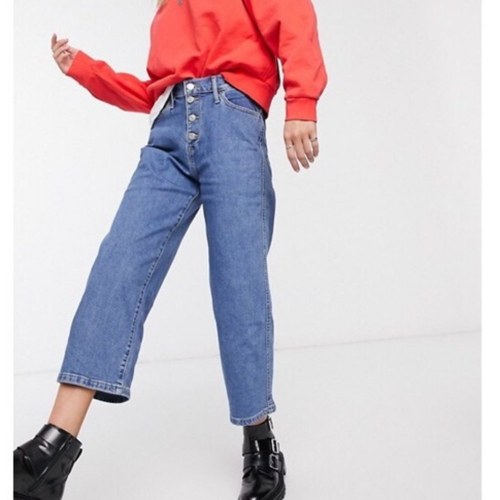 Levis Mile High Cropped Wide Leg - NWT